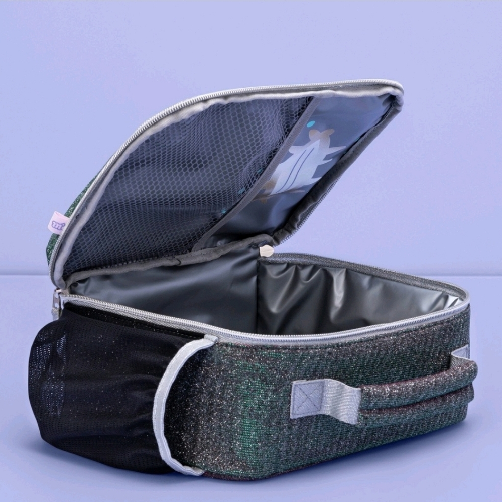 More Than Magic Girls Lunch Bag Iridescent Back to School